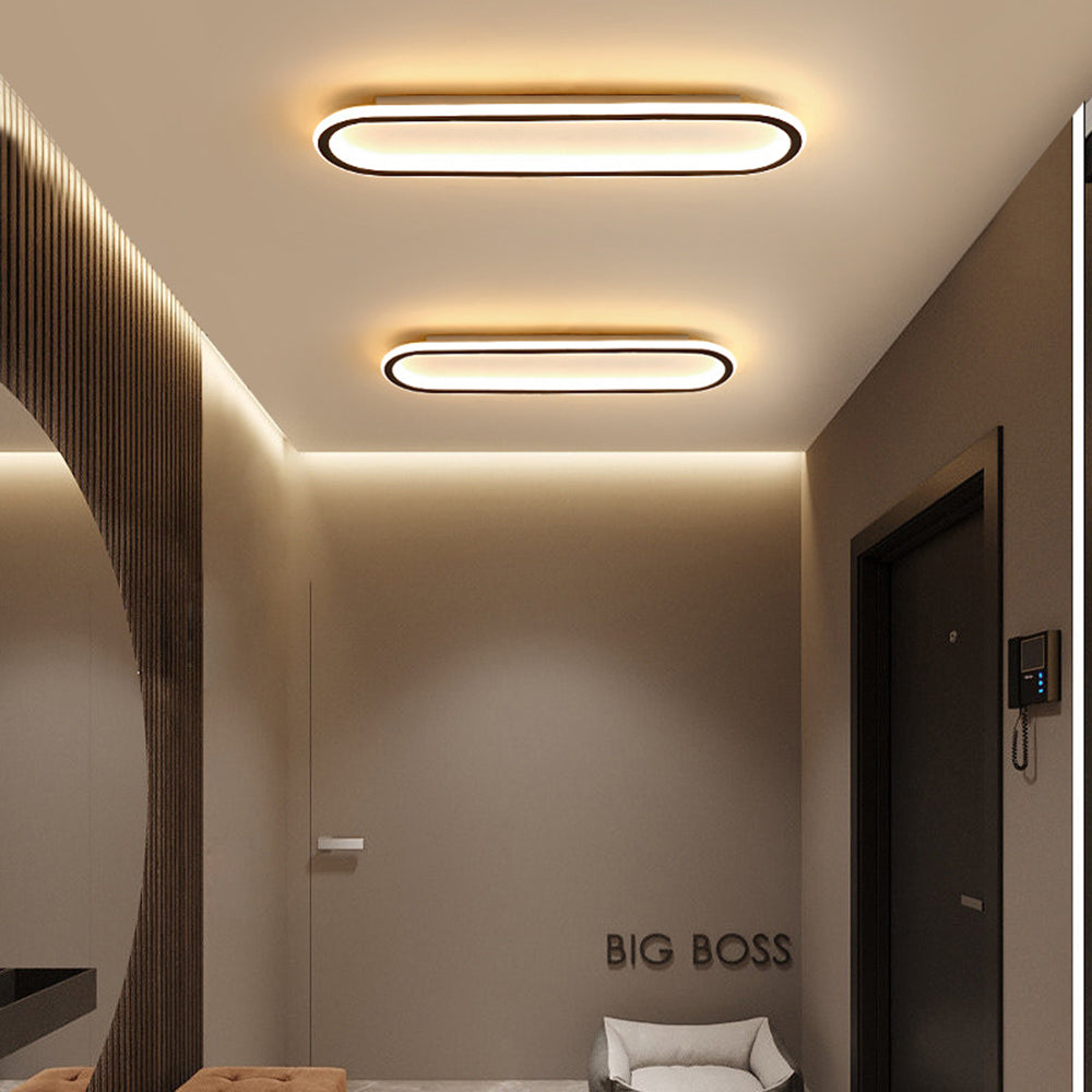 Elliptical LED Ceiling Lamp