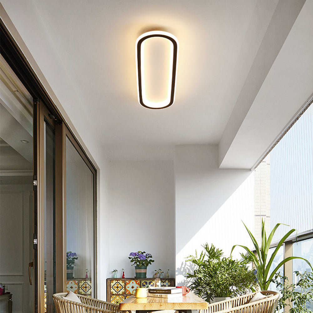 Elliptical LED Ceiling Lamp