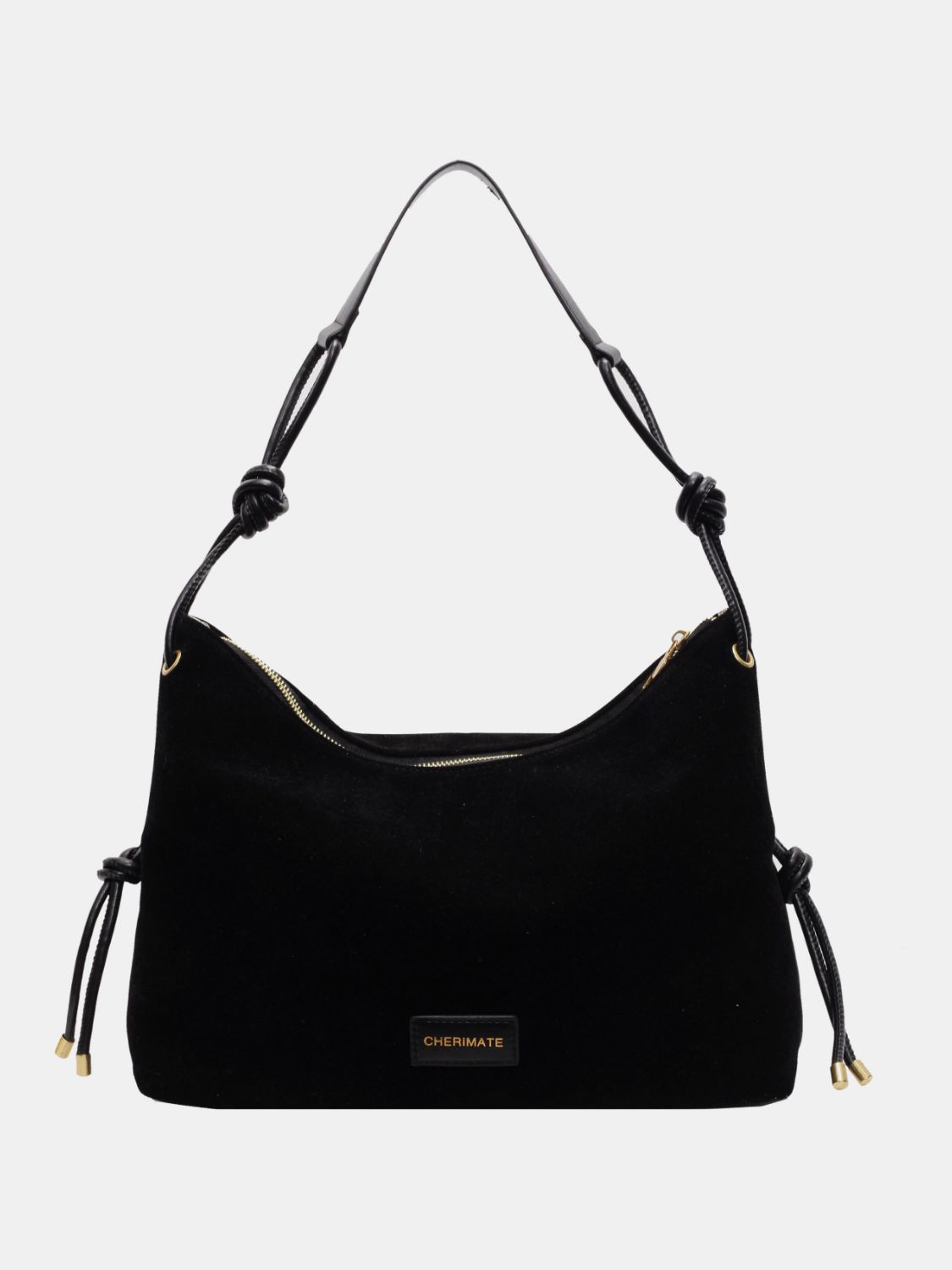 Suede Handbag