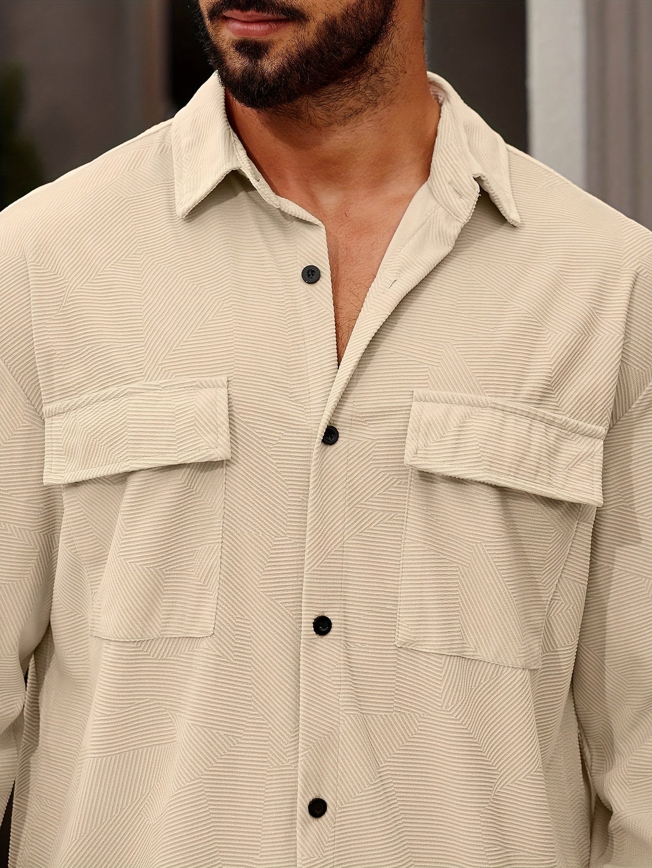 Men's Beige Suit