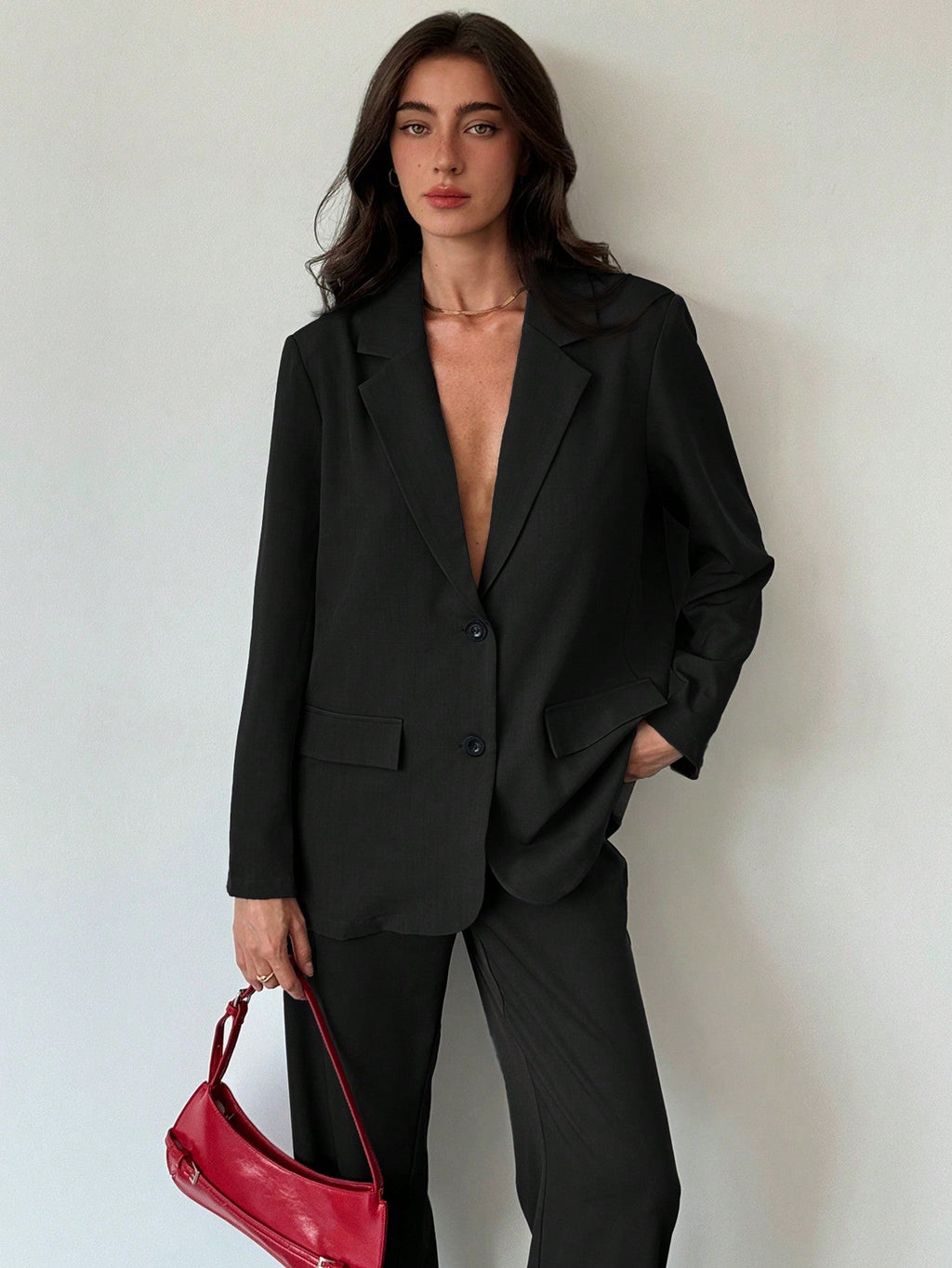 Oversized Women's Suit