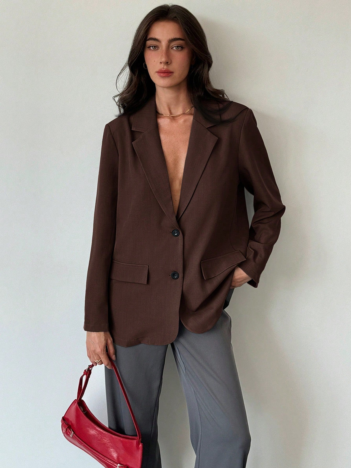 Oversized Women's Suit