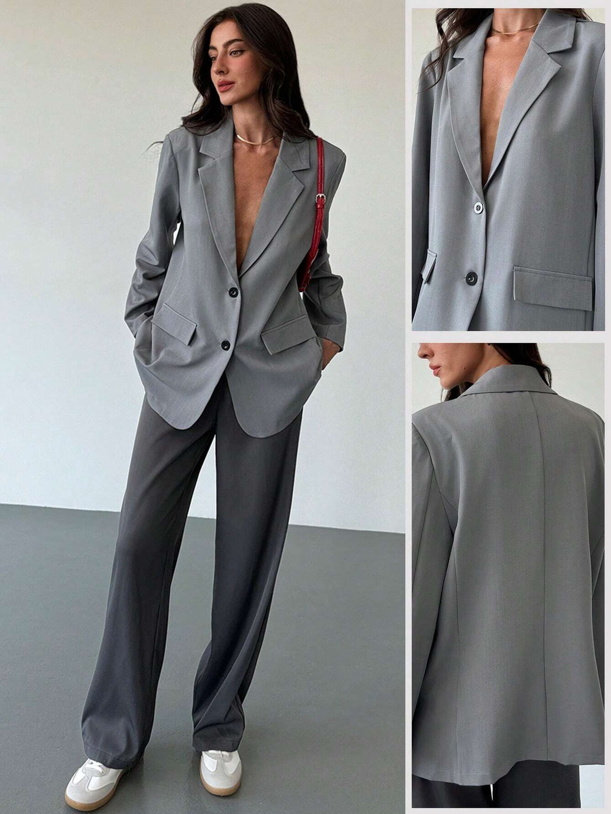 Oversized Women's Suit