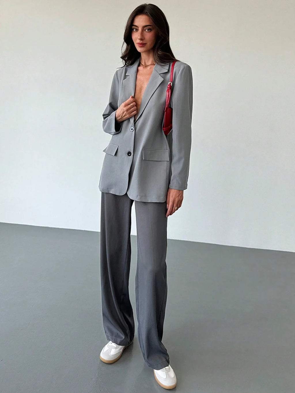 Oversized Women's Suit