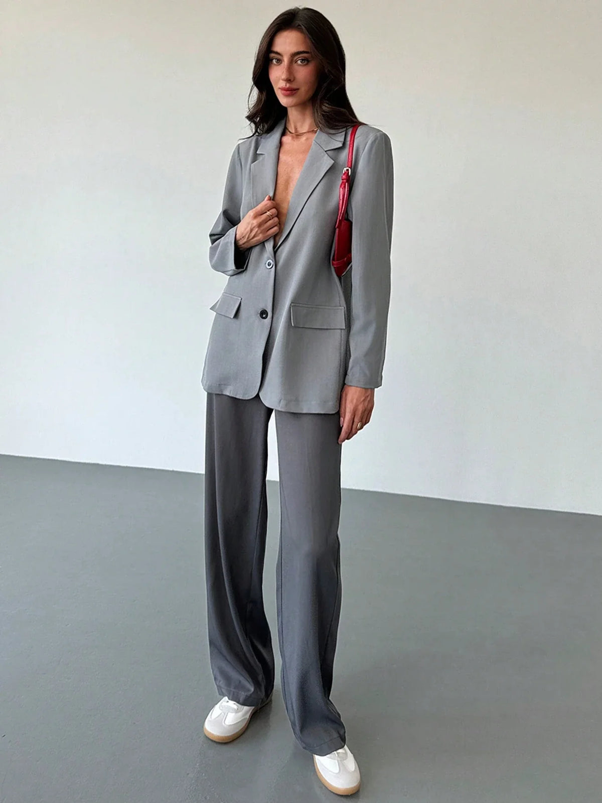 Oversized Women's Suit