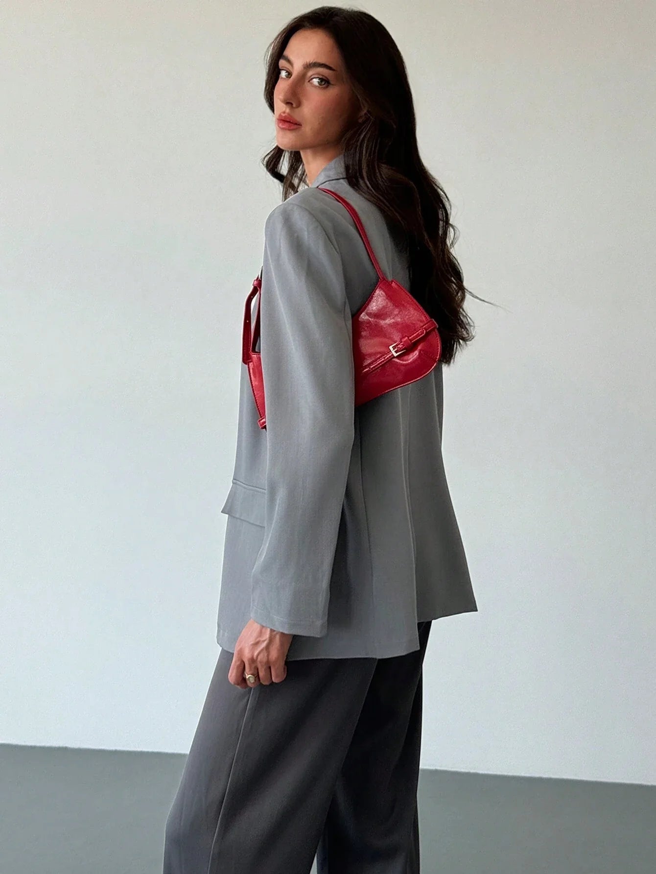 Oversized Women's Suit