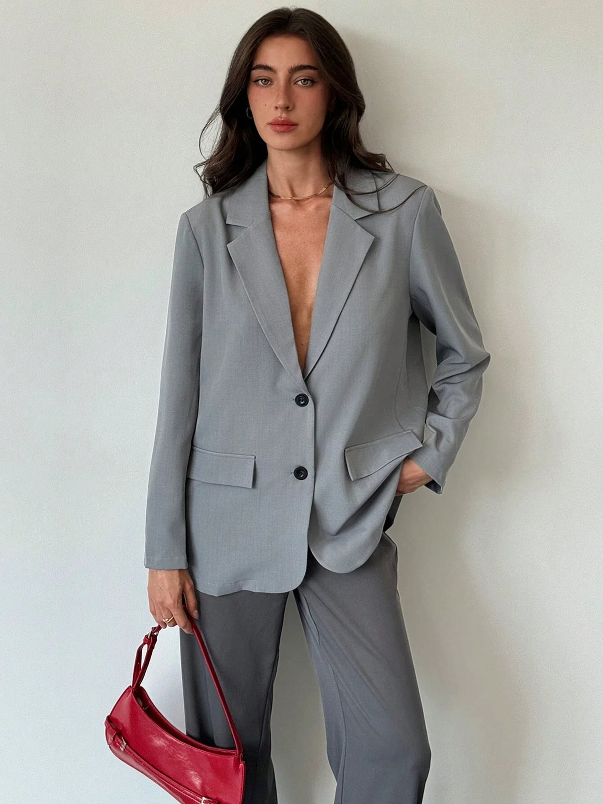 Oversized Women's Suit