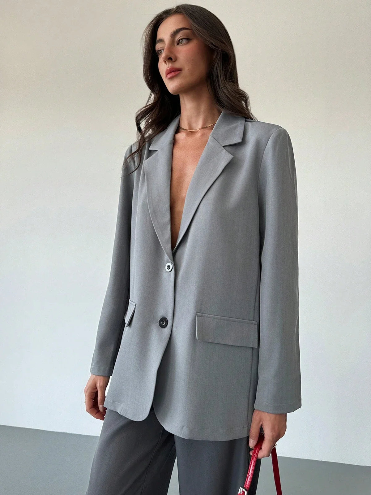 Oversized Women's Suit