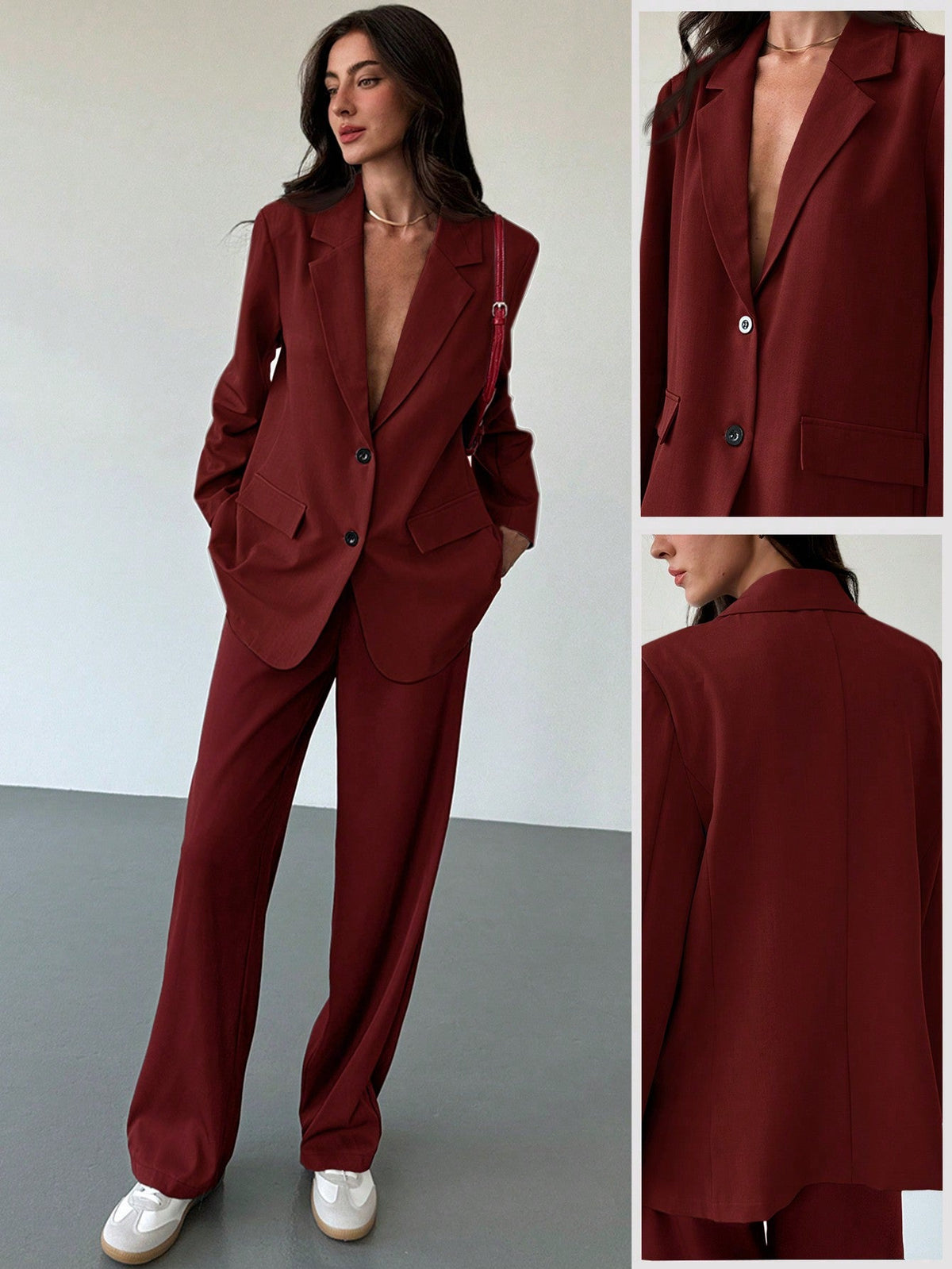 Oversized Women's Suit