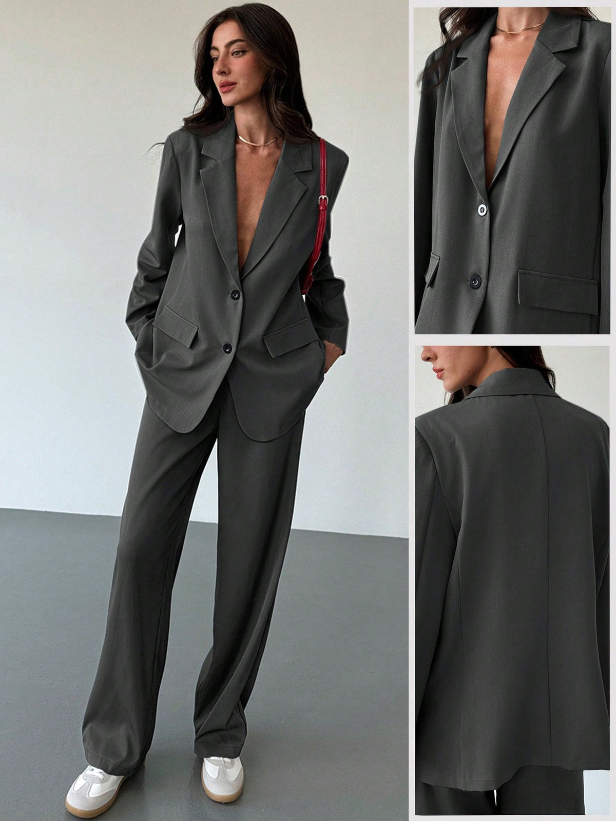 Oversized Women's Suit