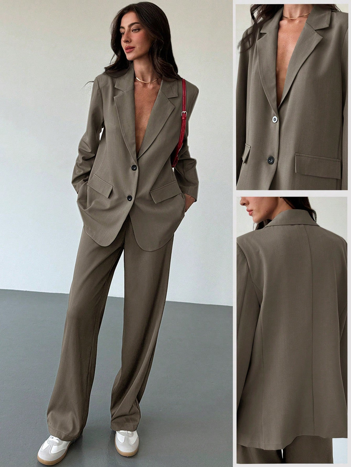 Oversized Women's Suit