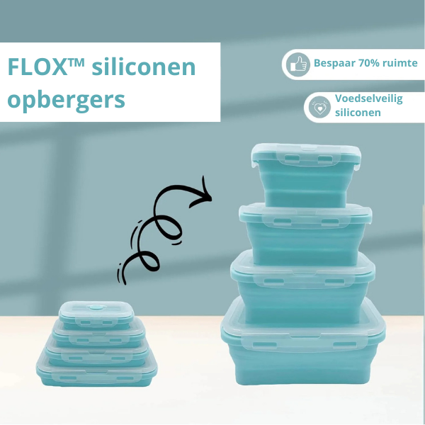 FLOX Silicone Containers