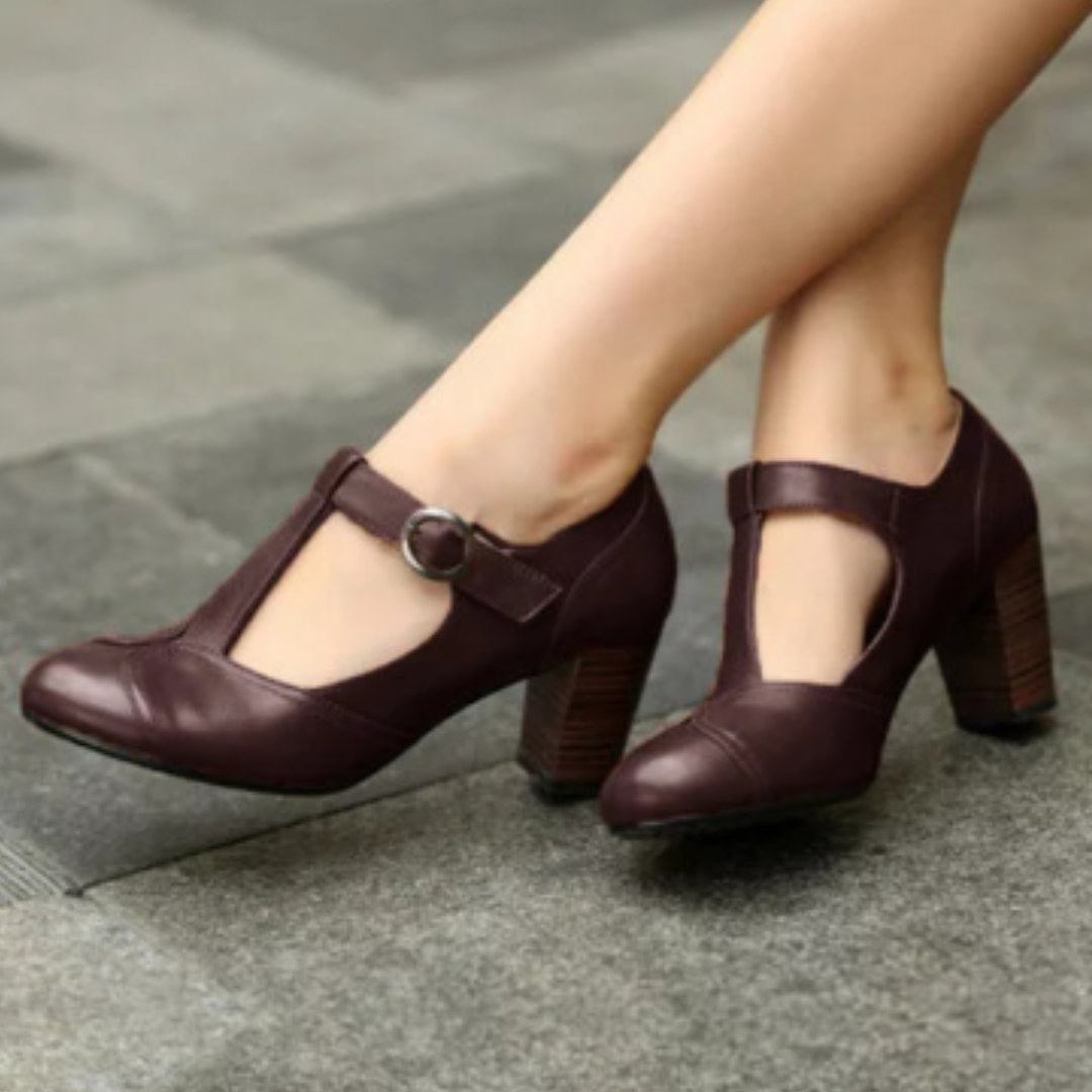 Idskea T-Strap Heels