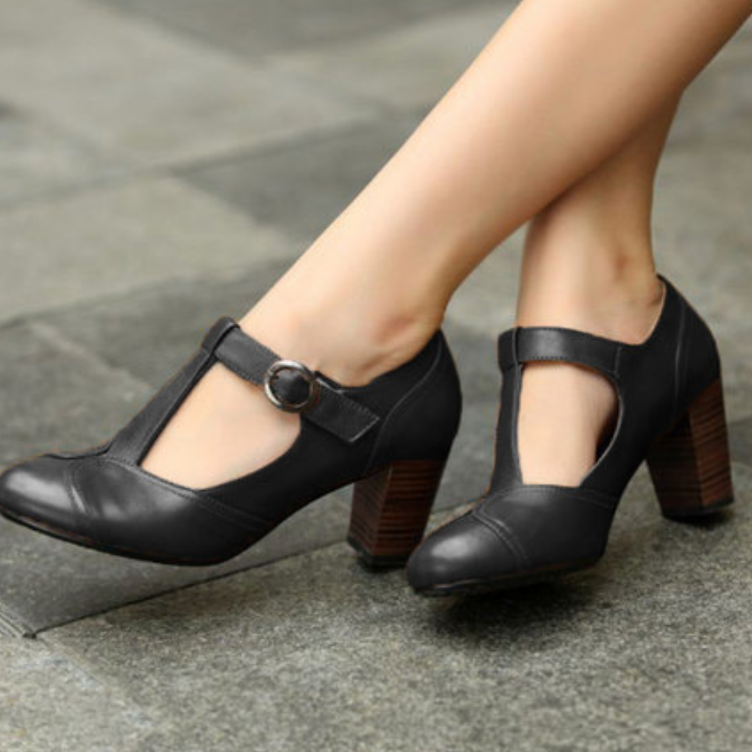 Idskea T-Strap Heels