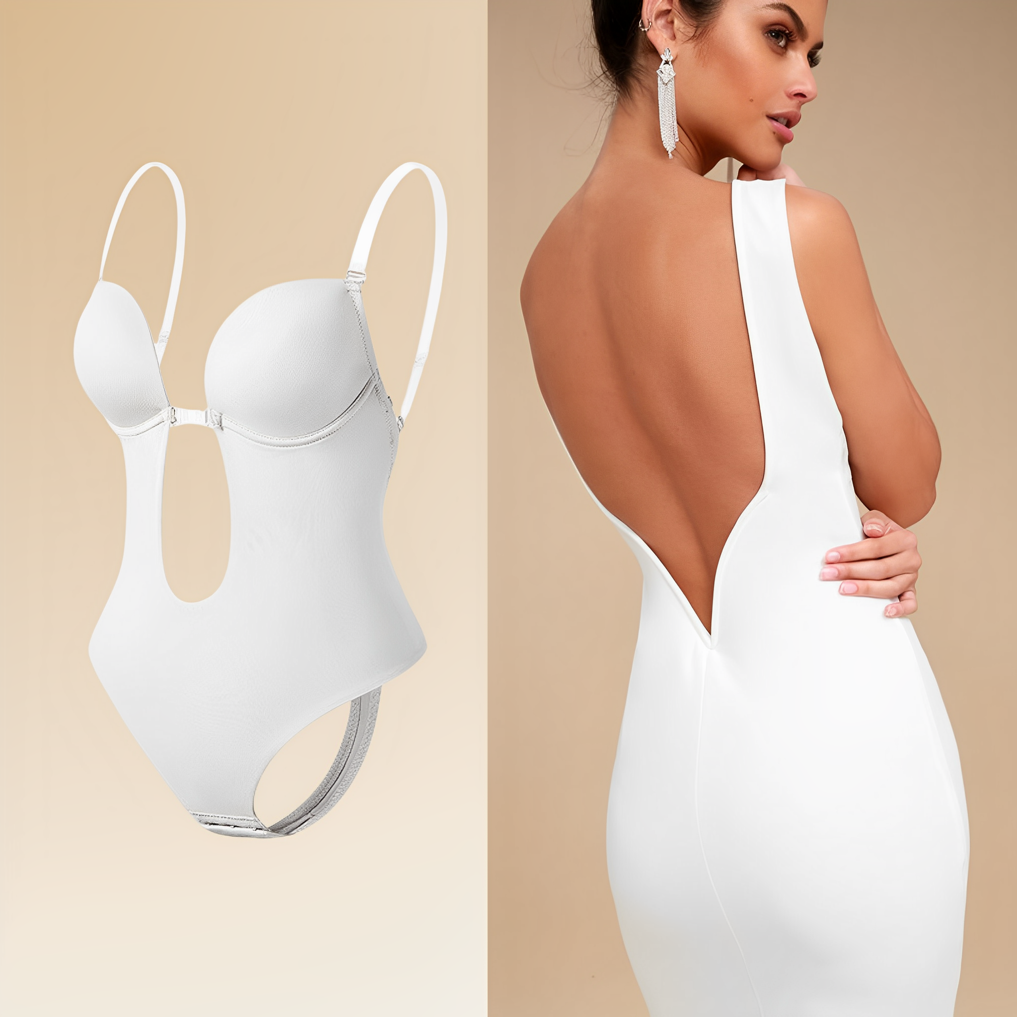 Backless Seamless Bra