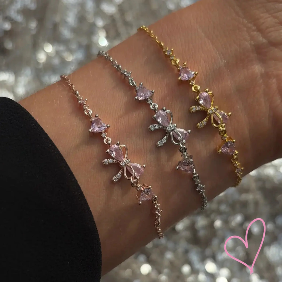 ElleGem Bow Bracelet