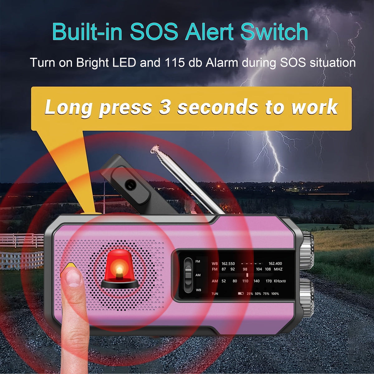 Voltura Gear Emergency Radio