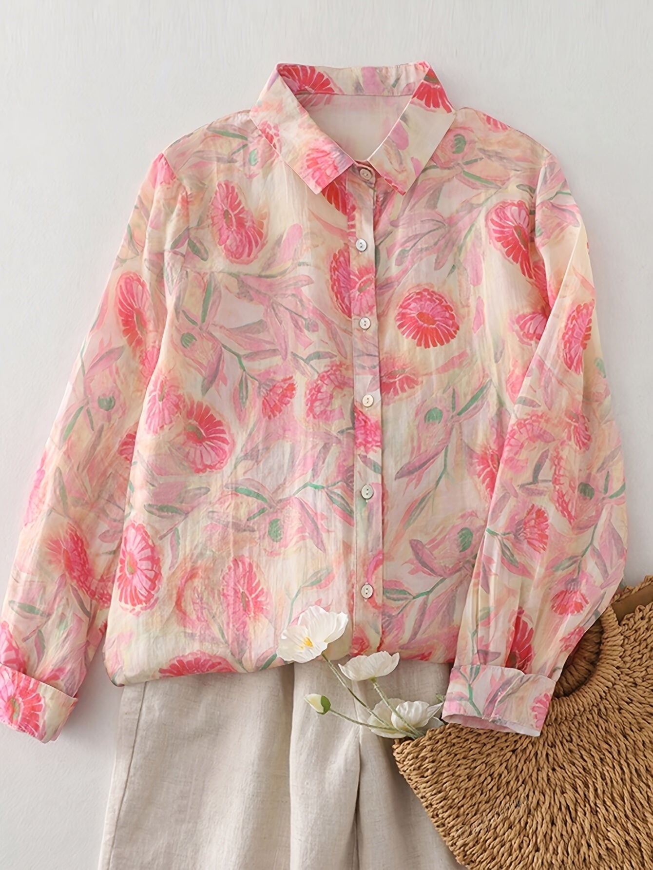 Floral Women's Blouse