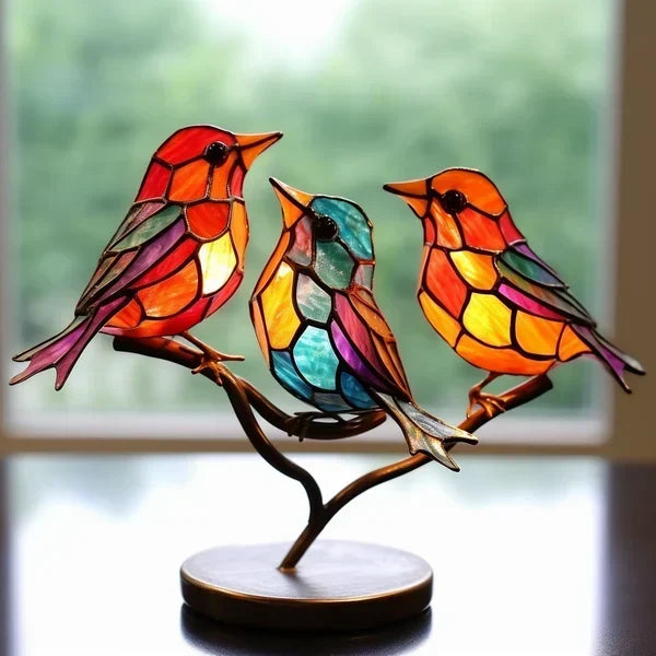 Acrylic Bird Sculpture
