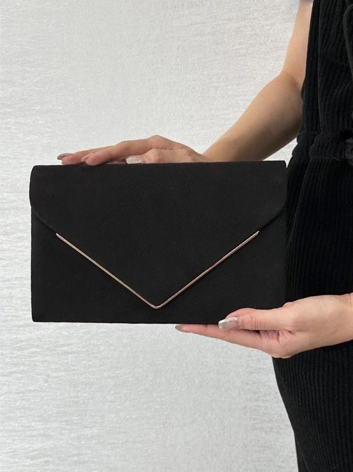 Velvet Envelope Clutch