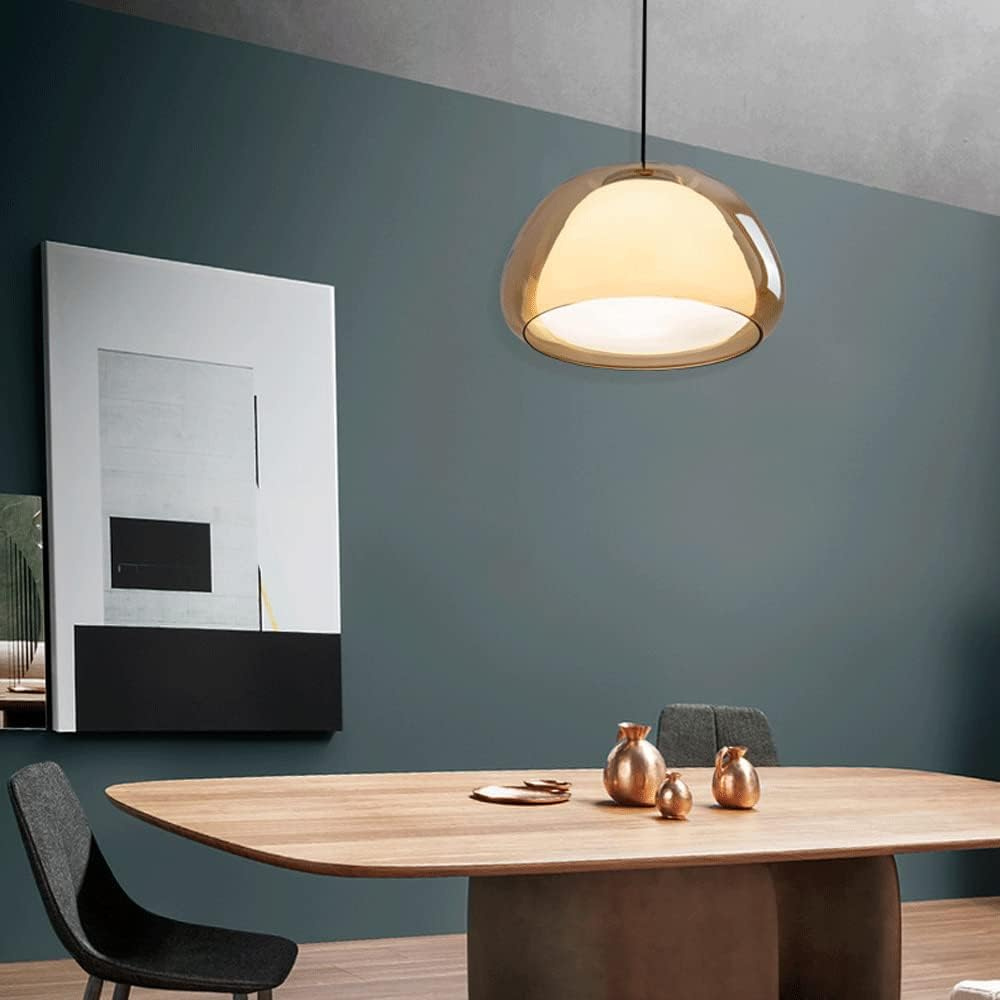 Adjustable Glass Pendant Light