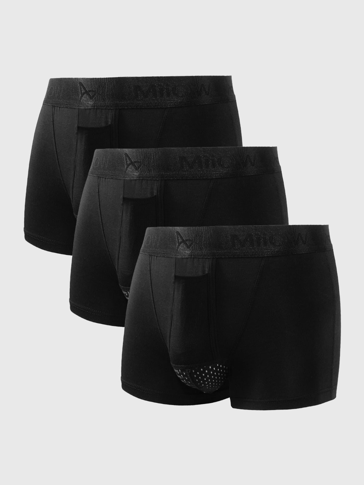 3 Pack Men's Boxer Briefs