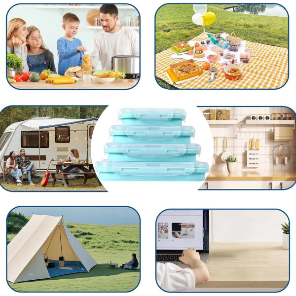 FLOX Silicone Containers