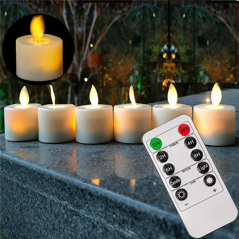 Flameless LED Candle Set