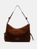 Suede Handbag