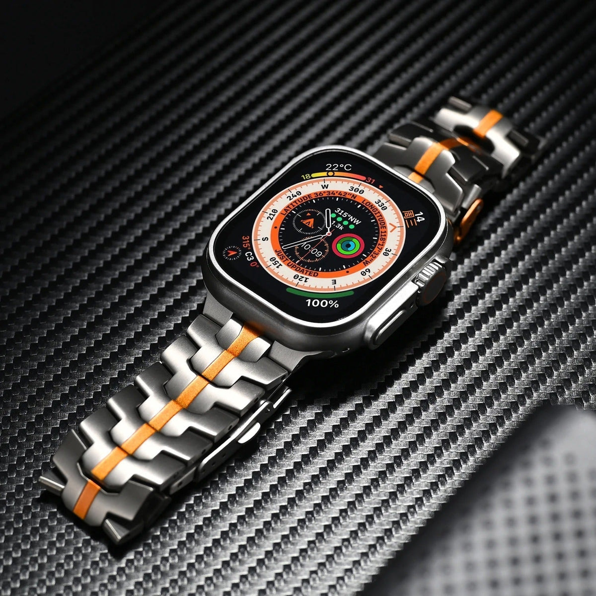 Kevanox Titanium Watch Band