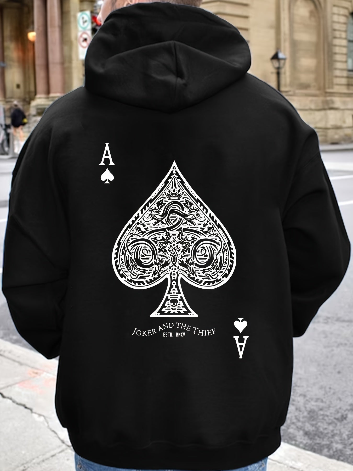 Geometric Pullover Hoodie