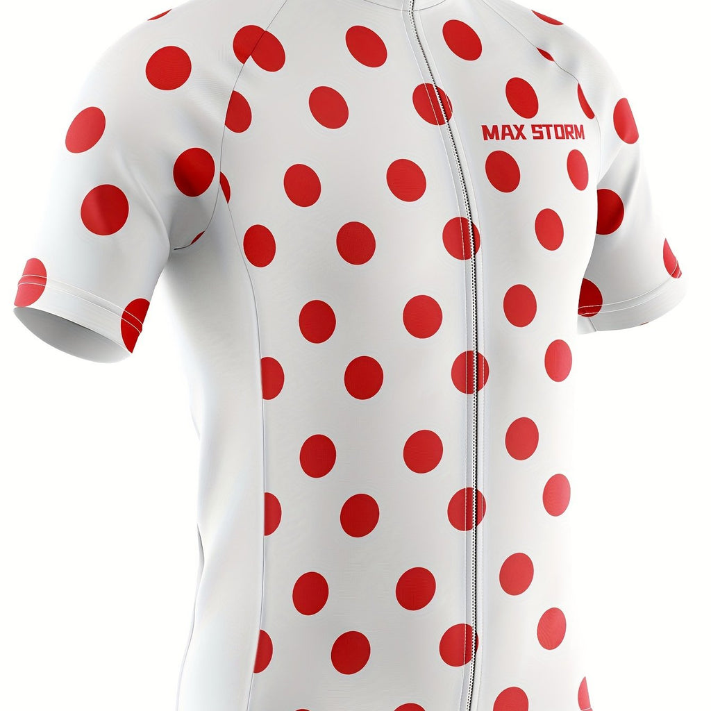 Polka Dot Cycling Jersey