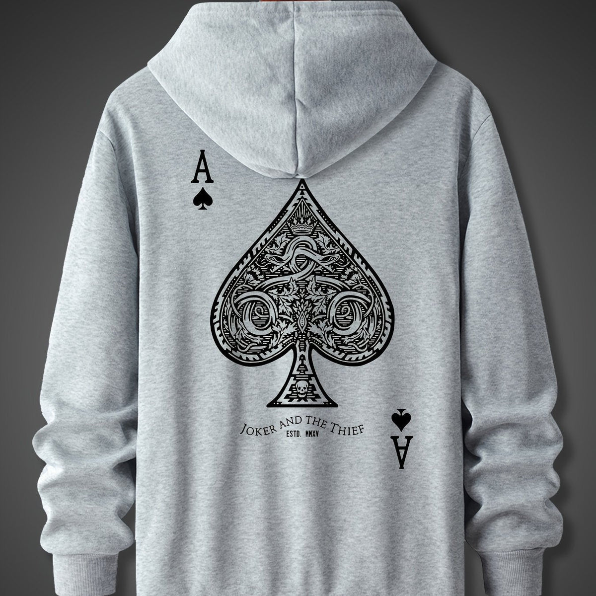 Geometric Pullover Hoodie
