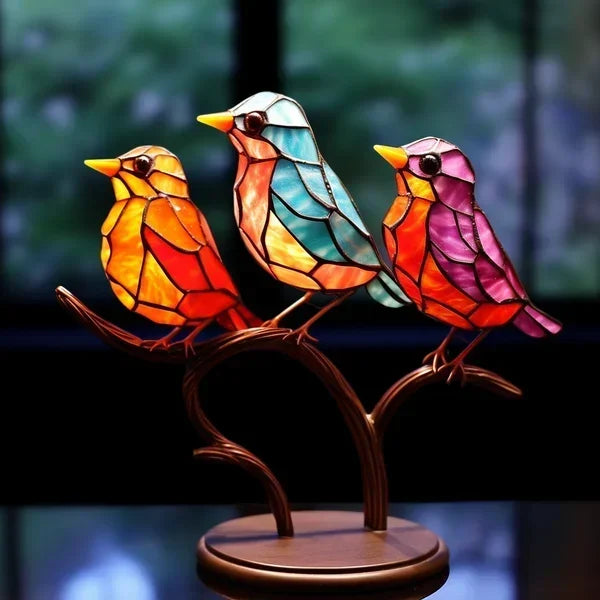 Acrylic Bird Sculpture