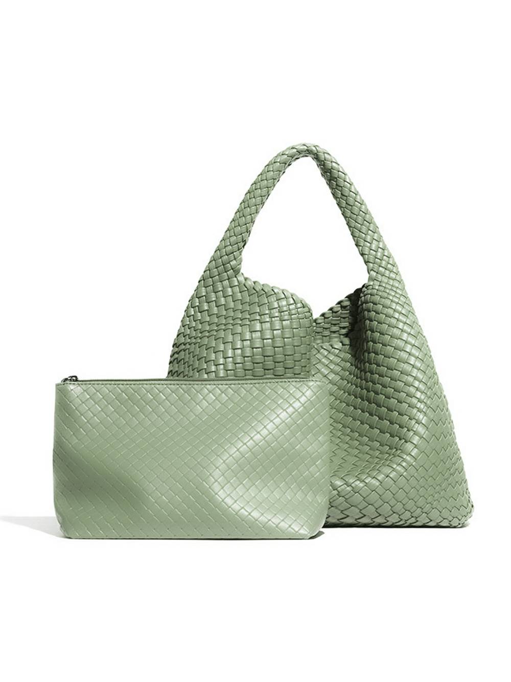 Vegan Leather Shoulder Bag