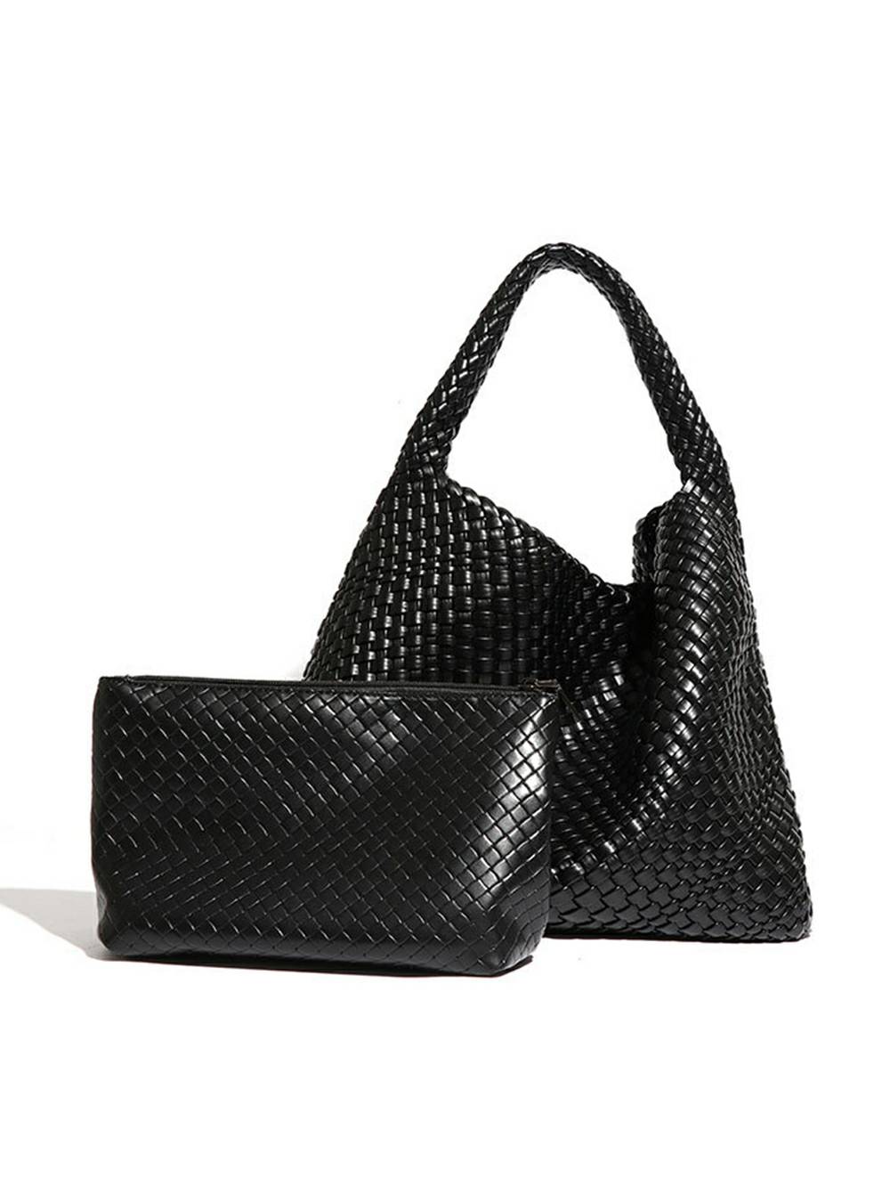 Vegan Leather Shoulder Bag