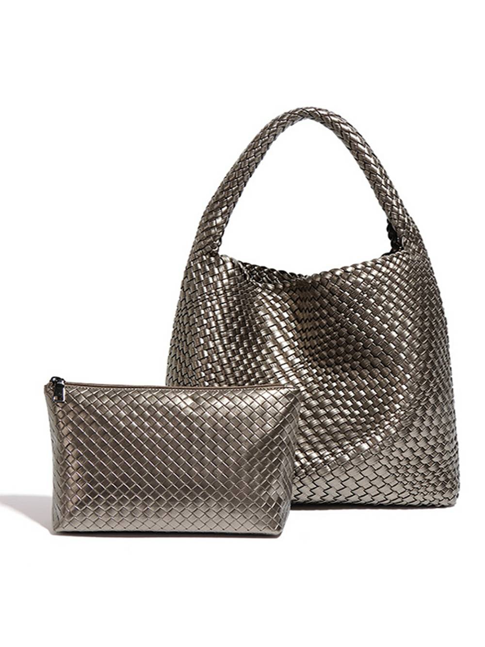 Vegan Leather Shoulder Bag