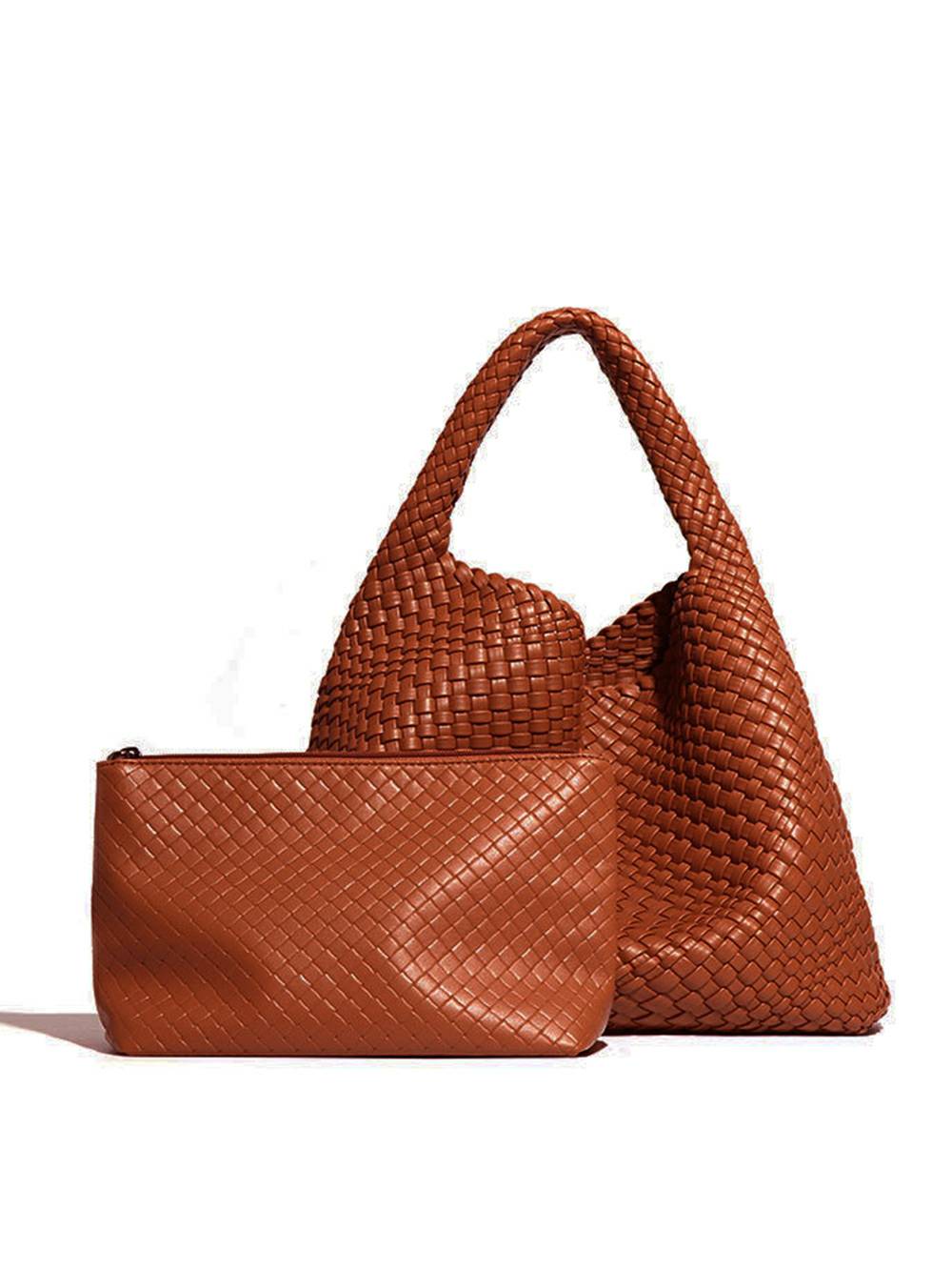 Vegan Leather Shoulder Bag