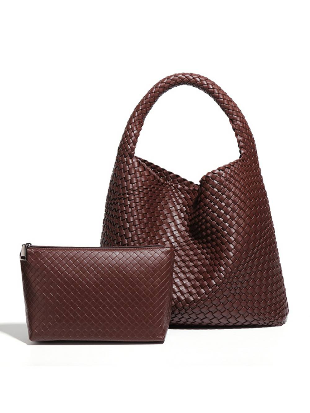 Vegan Leather Shoulder Bag