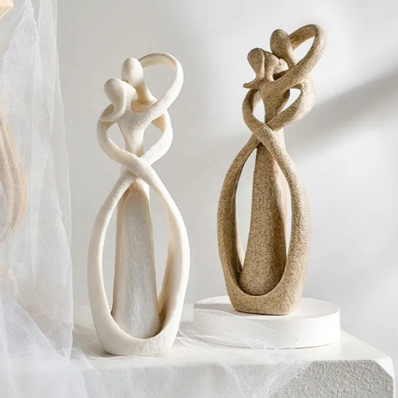 Abstract Embrace Sculpture