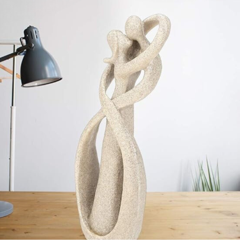 Abstract Embrace Sculpture