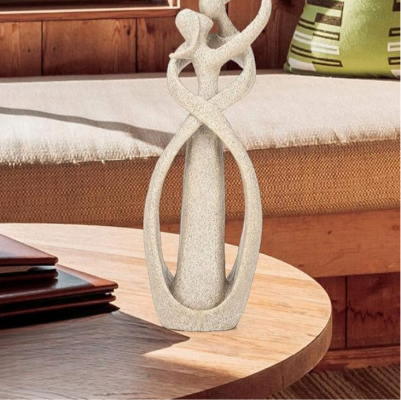 Abstract Embrace Sculpture