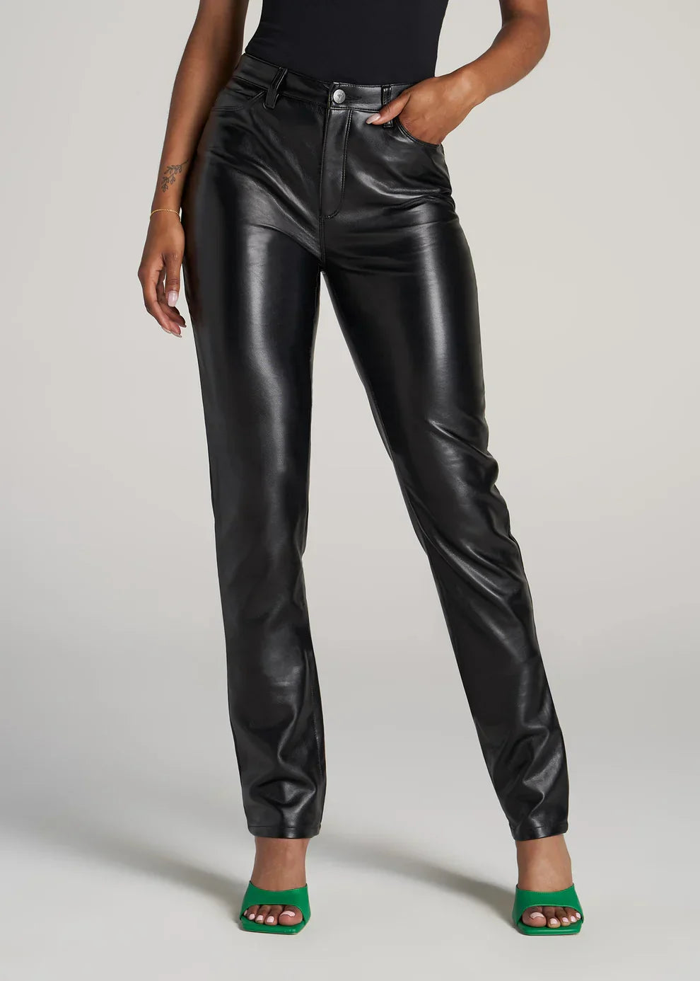 Black Leather Trousers