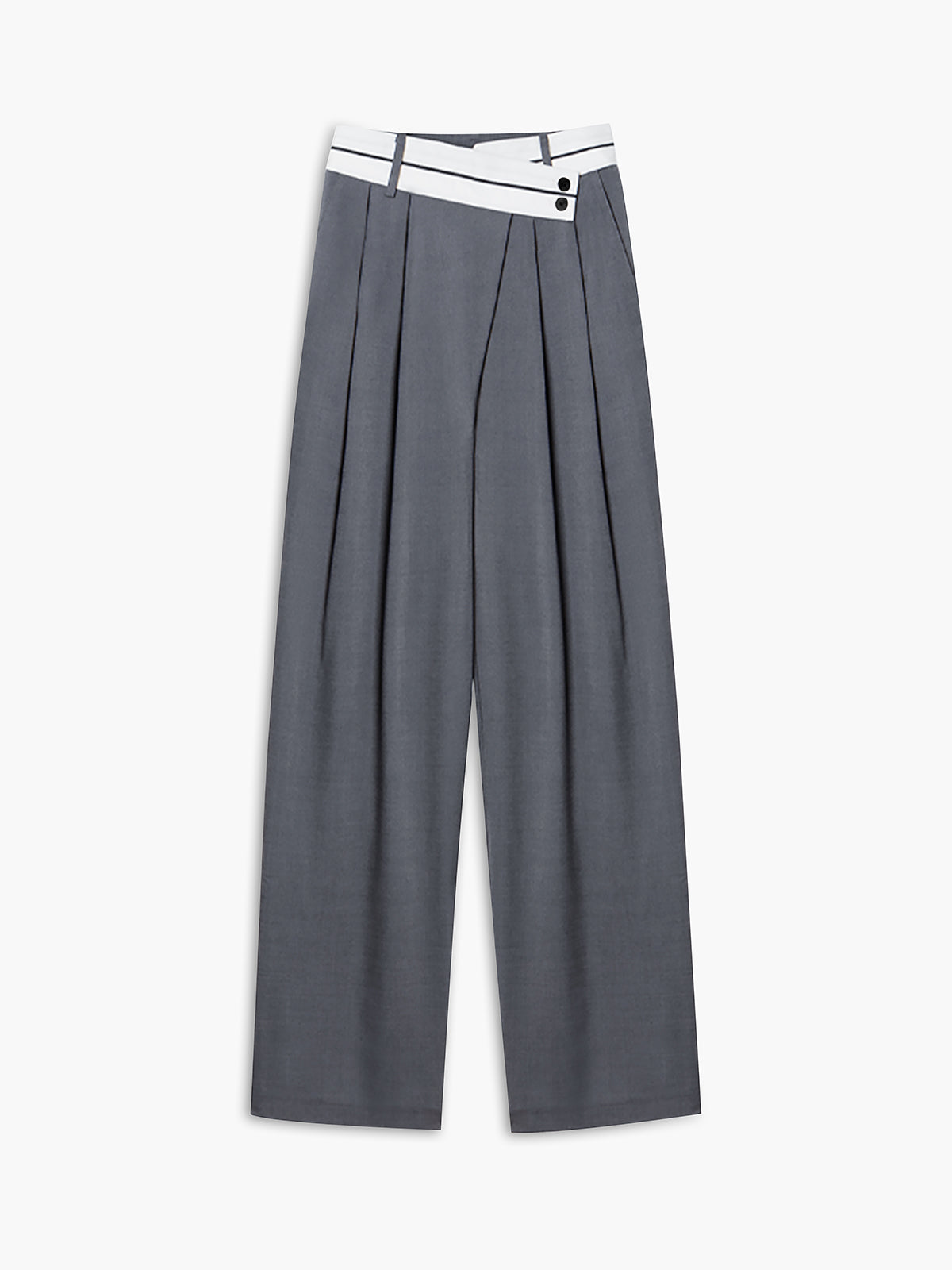 Asymmetric Dress Trousers