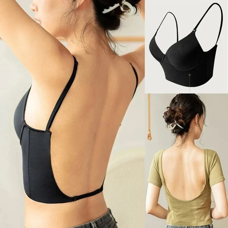 Ava Backless Push Up Bra