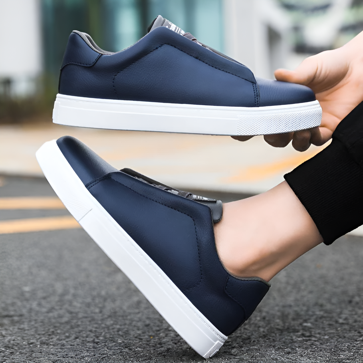 Leather Sneakers