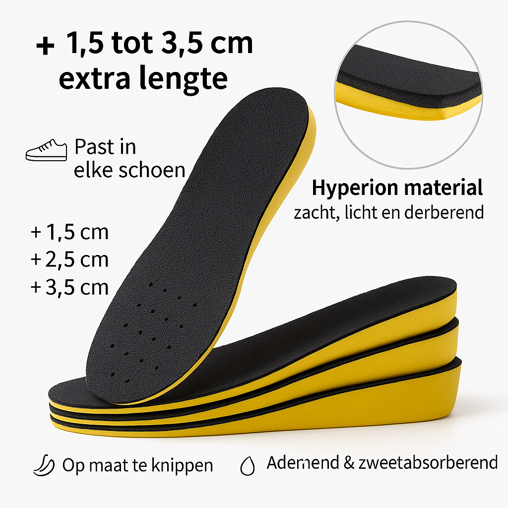 Invisible Height Insoles