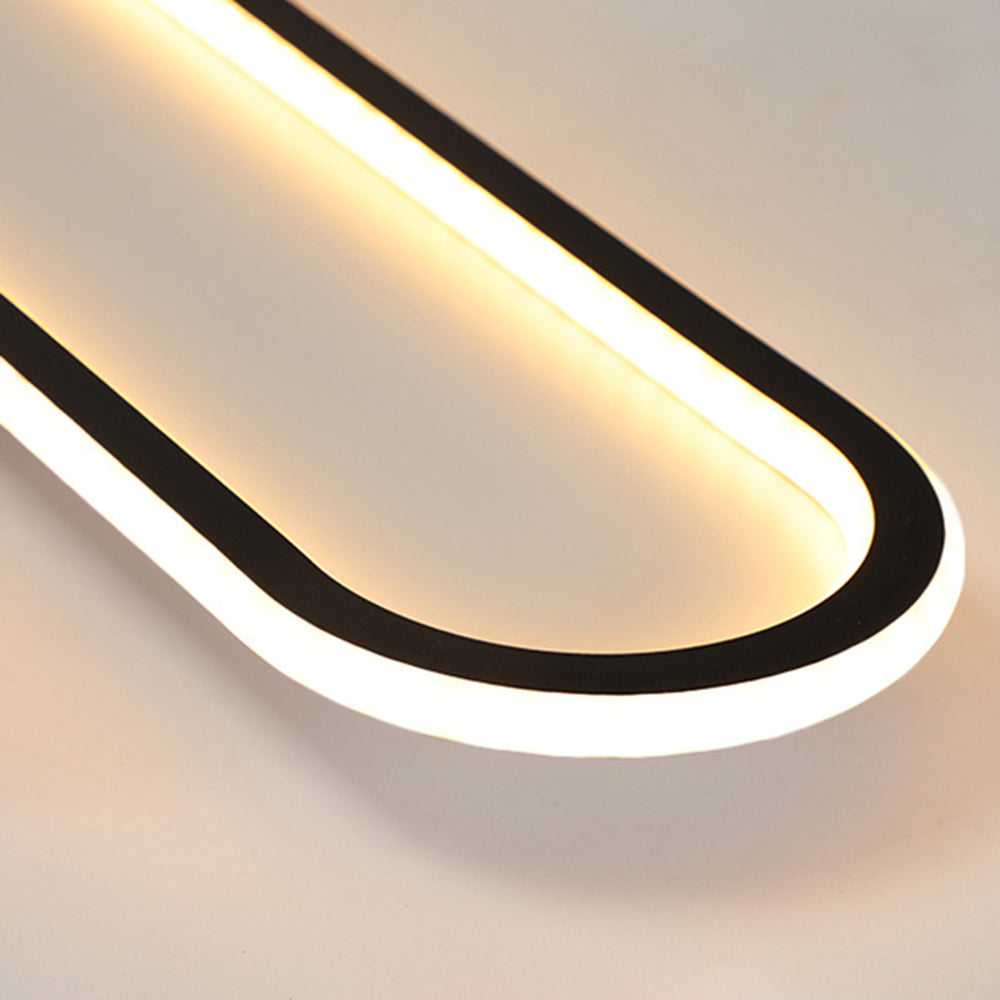 Elliptical LED Ceiling Lamp