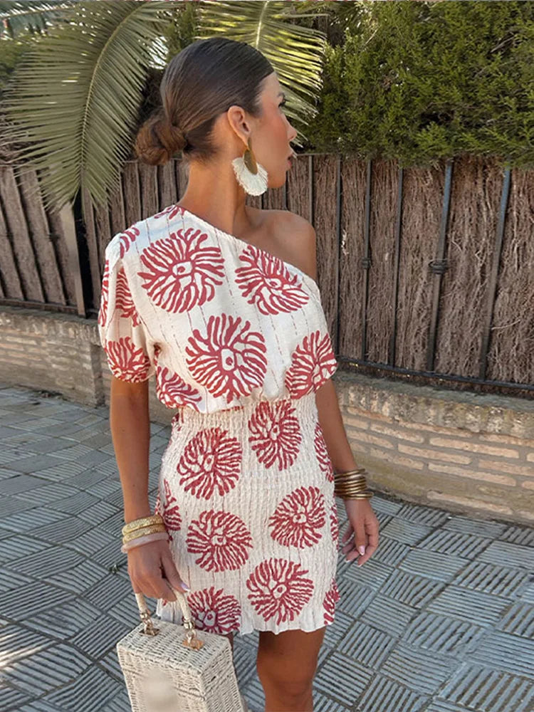 Nathalia One-Shoulder Dress