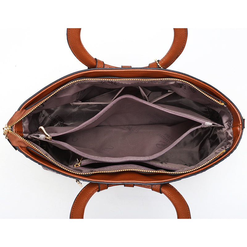 Crocodile Leather Handbag